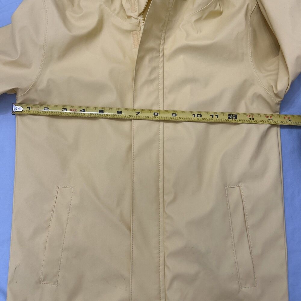 Cat & Jack Yellow Raincoat Jacket Hooded Reflective Unisex Size 5T - Picture 4 of 5